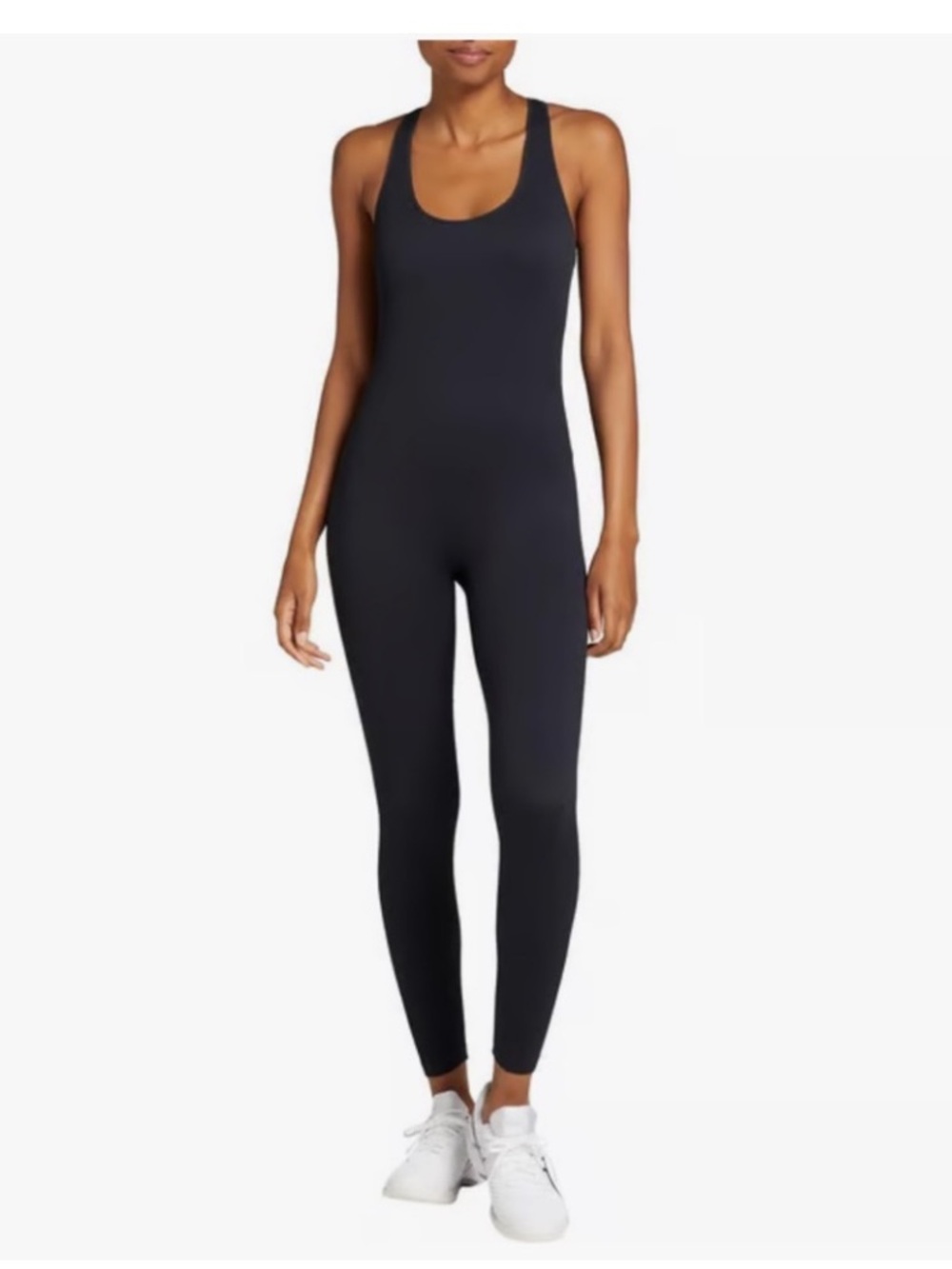 DSG Black Racerback One-Piece Jumpsuit